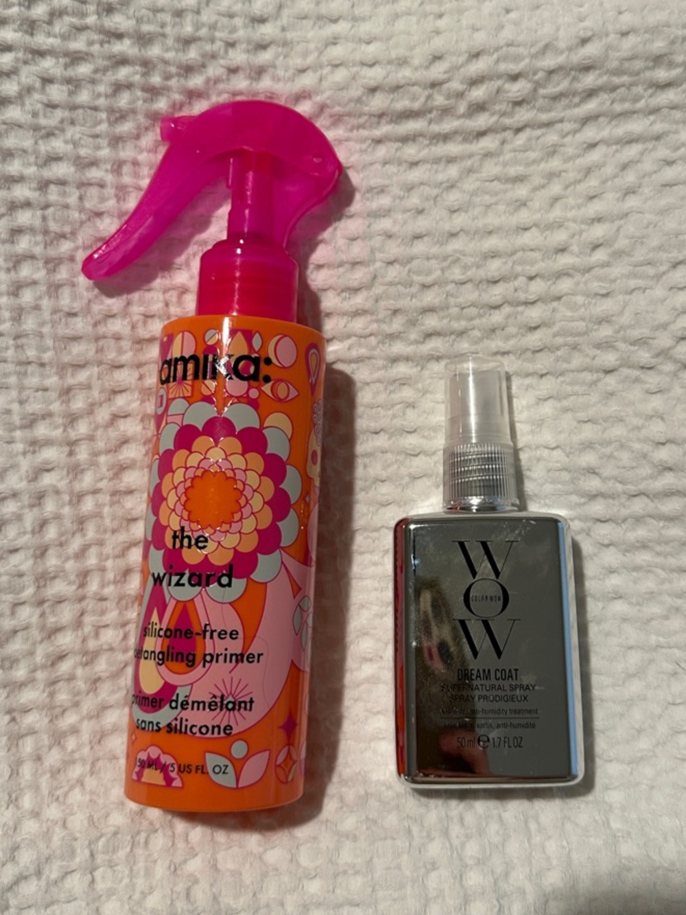 Wow Color Wow Dream Coat - Amika The Wizard Detangling Primer Spray